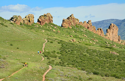 Devil's backbone trailhead, Loveland CO